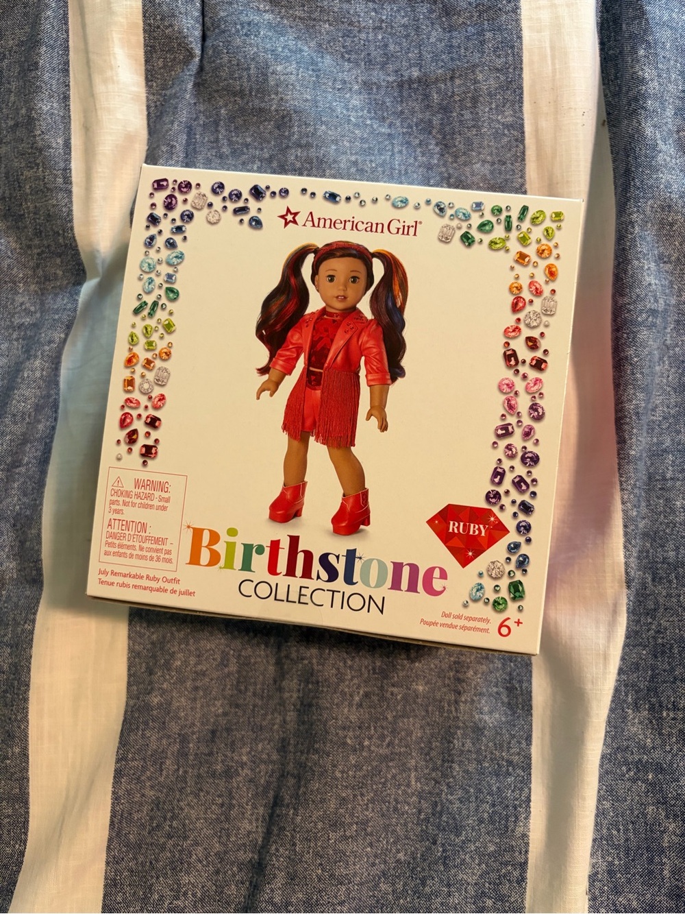 American Girl Remarkable Ruby Outfit - Birthstone Collection - NIB
